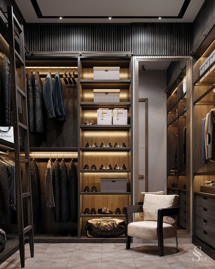 Гардеробные индастриалтлофт Шик