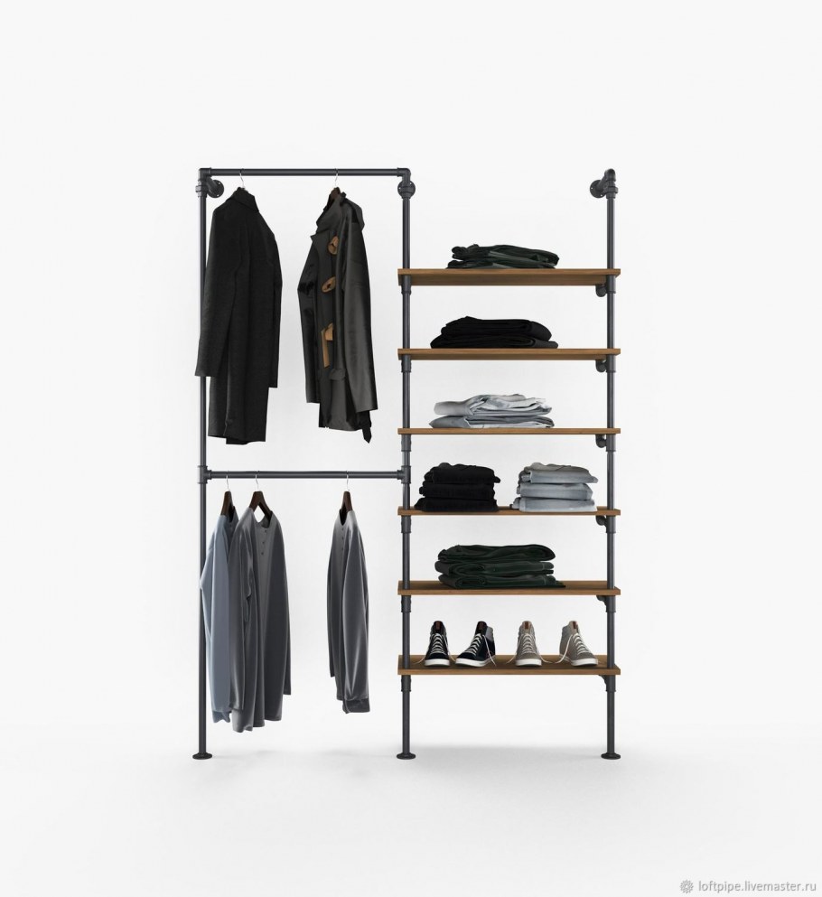 Гардеробная модульная лофт ag15