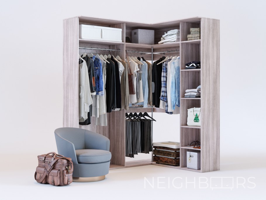 Гардеробная 160 на 160