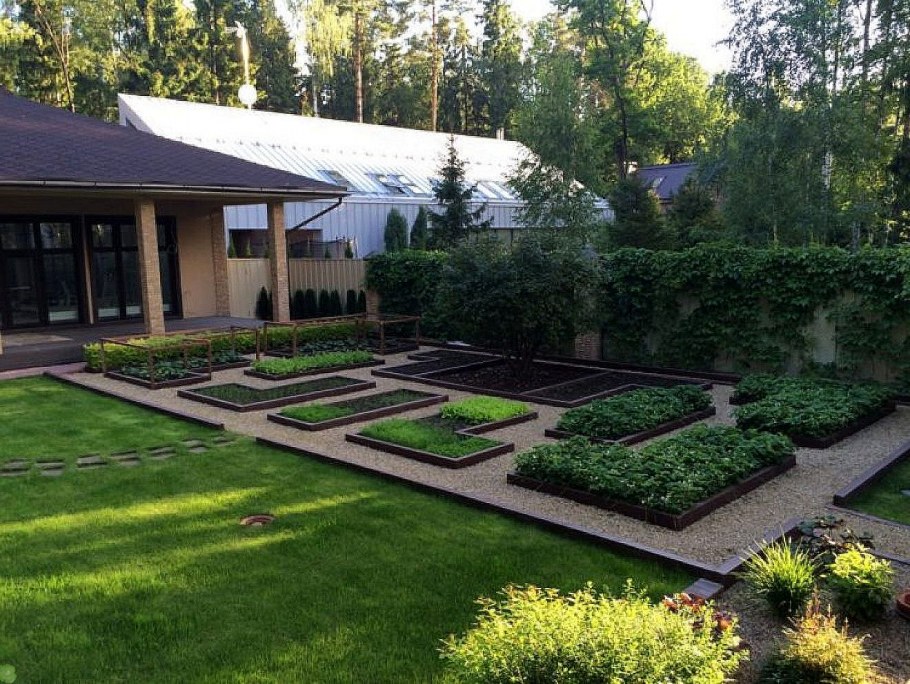 Благоустройство огорода