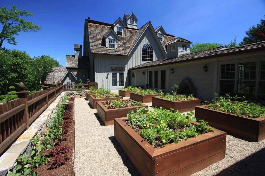 Ландшафт огорода