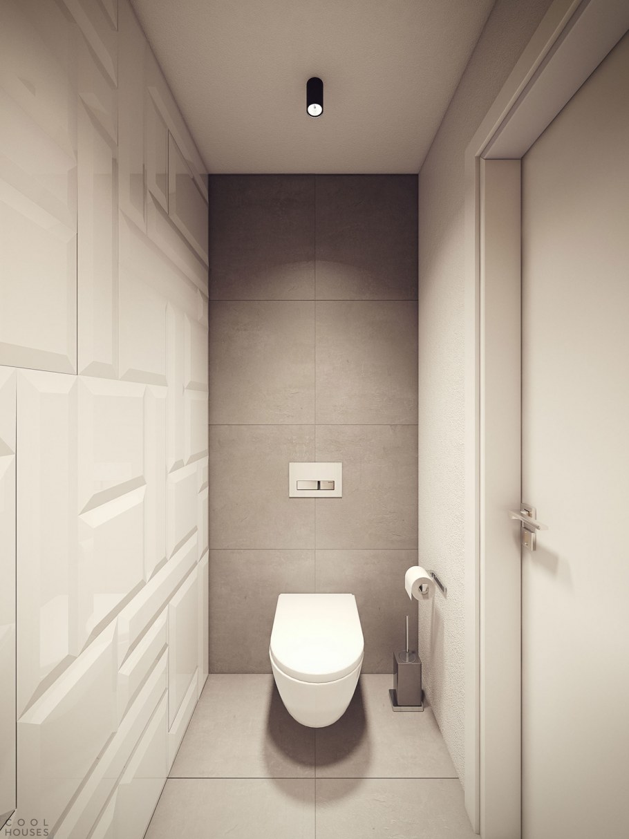 Декор туалета маленького