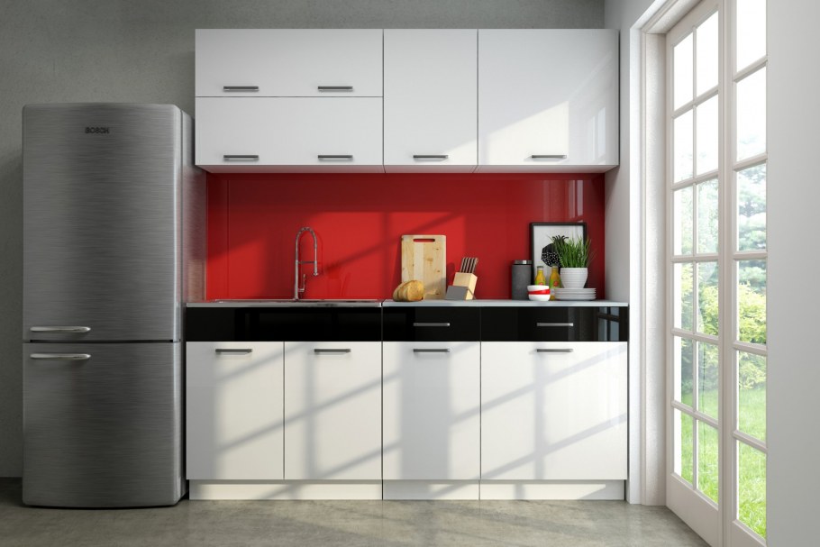 Кухонный гарнитур спереди