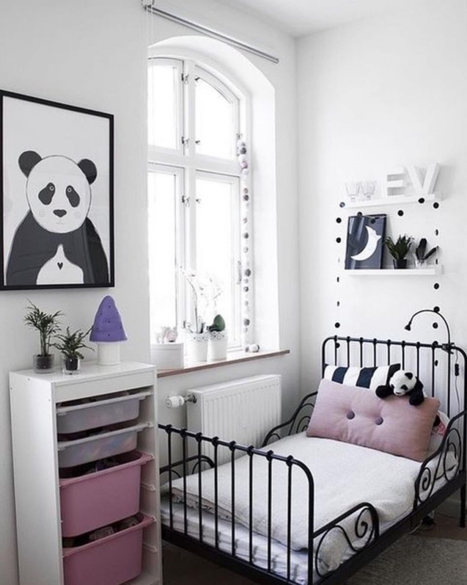 Кровать миннен икеа в интерьере