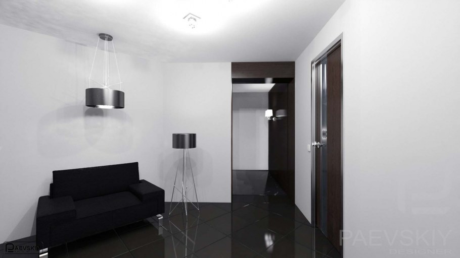 Серый ламинат в интерьере