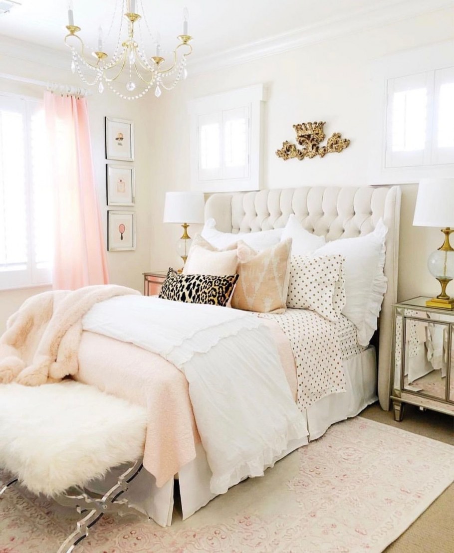 Белая спальня для девочки