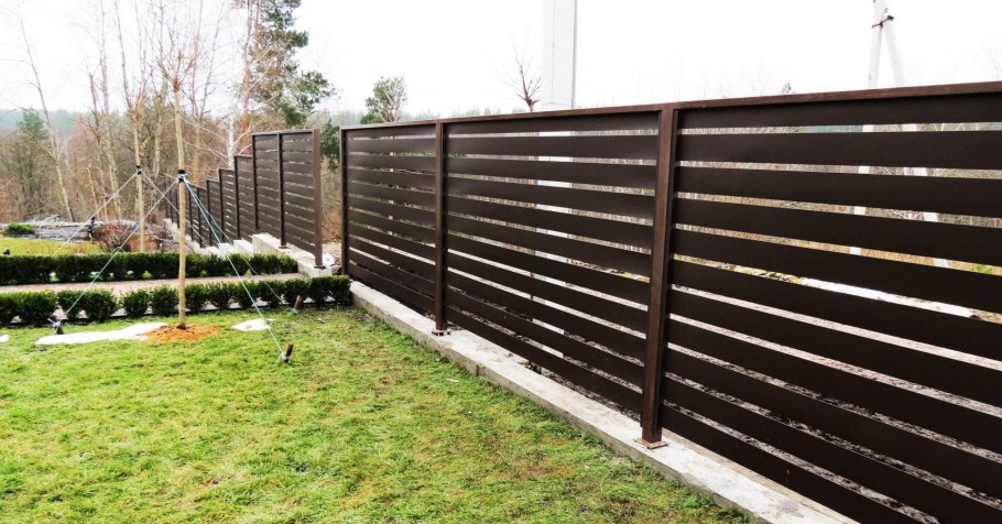 Забор ранчо Дакота металлический