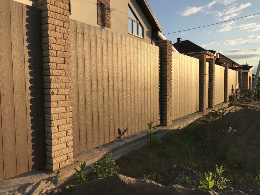 Ворота забор Австрийская плетенка