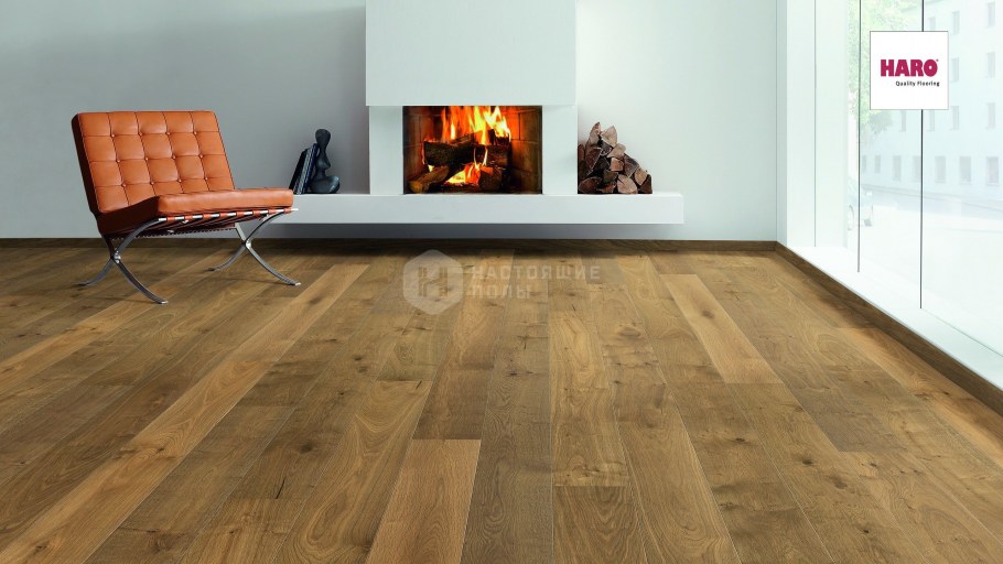 Паркет Янтарный дуб Маркант Haro