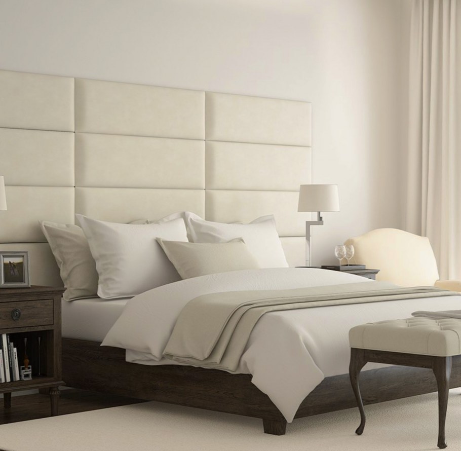 Мягкие стеновые панели для спальни