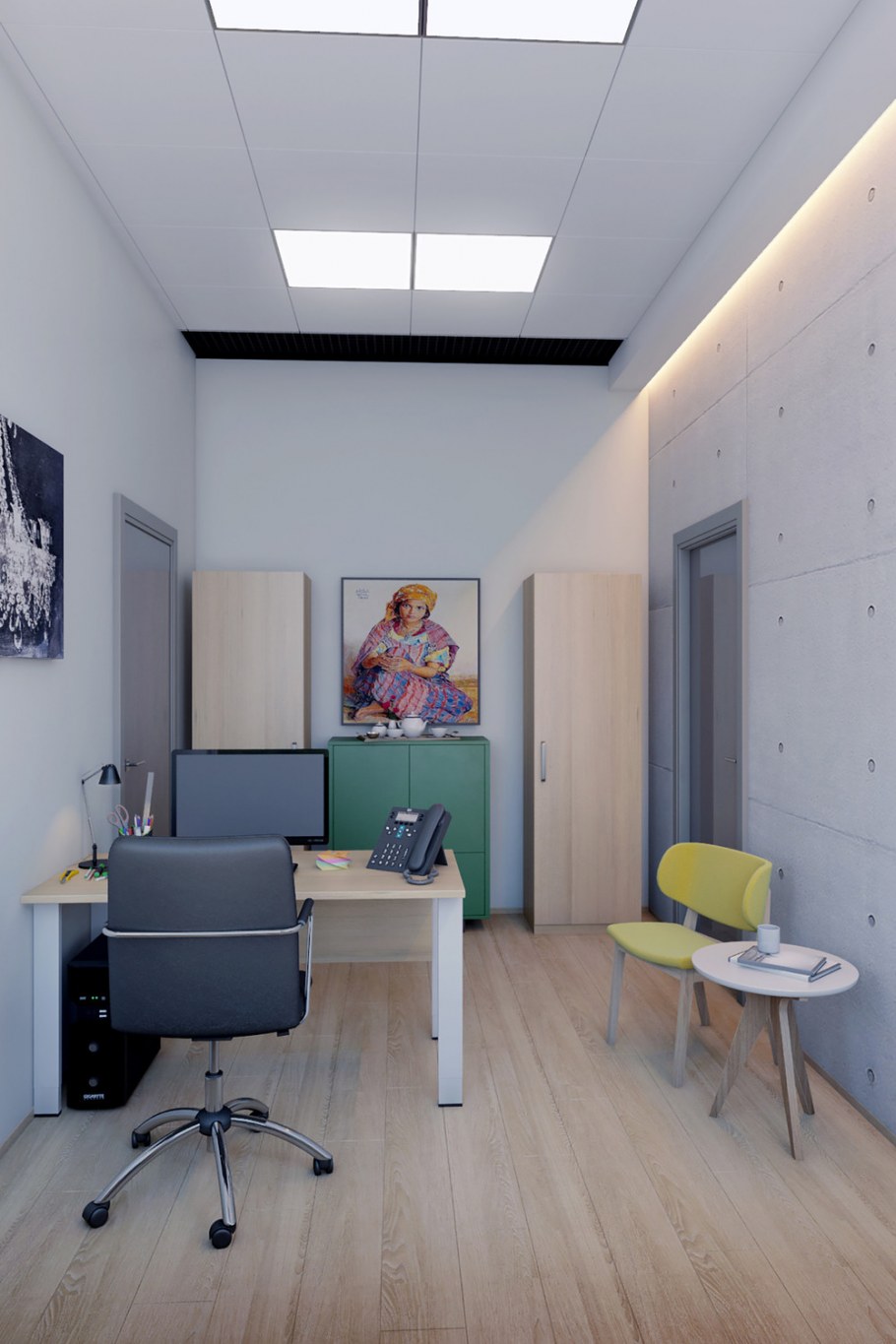 Кабинет руководителя визуализация