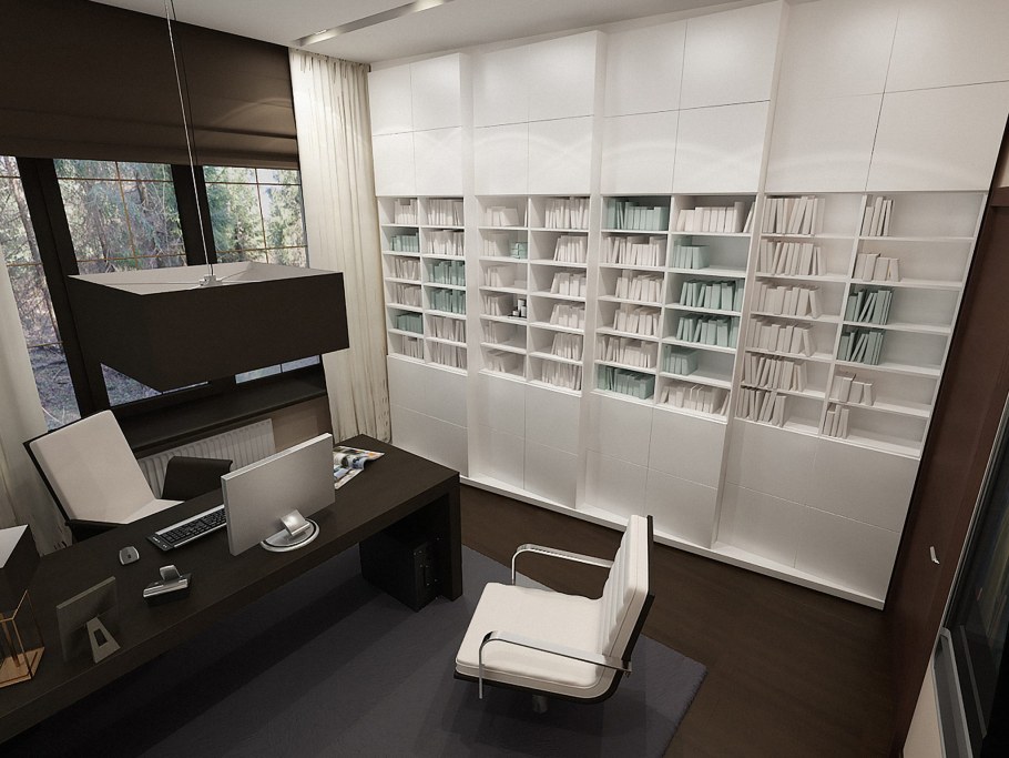 Кабинет современный кабинет