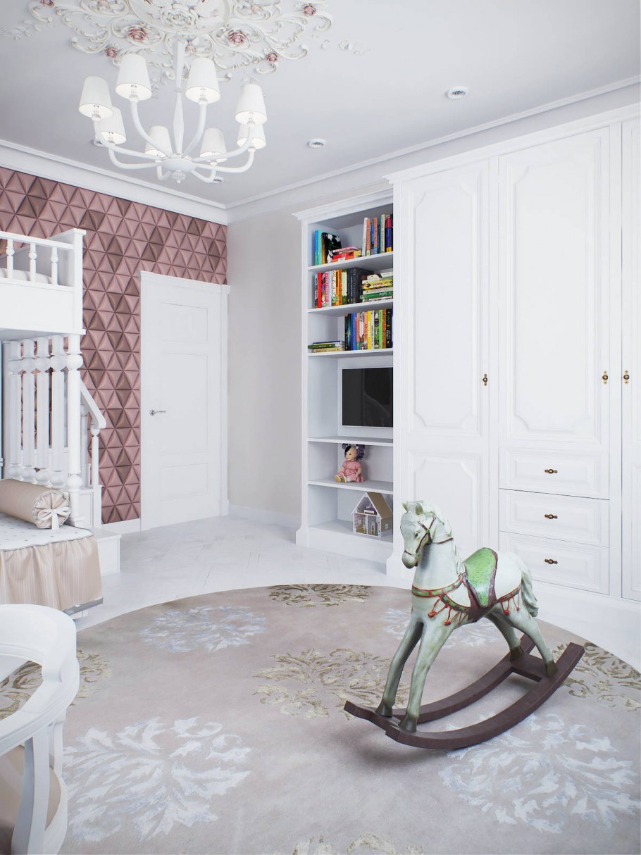 Неоклассика детская комната