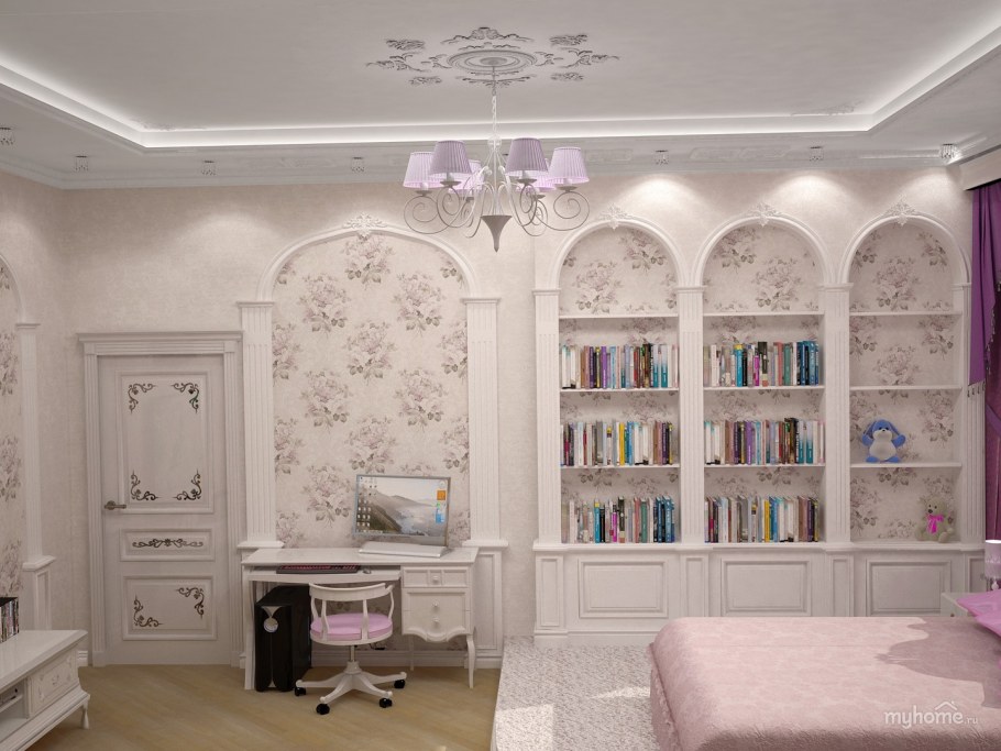 Детская для двоих в стиле Ампир