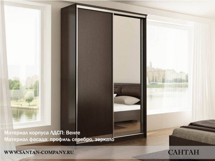 Оптима 2 шкаф купе