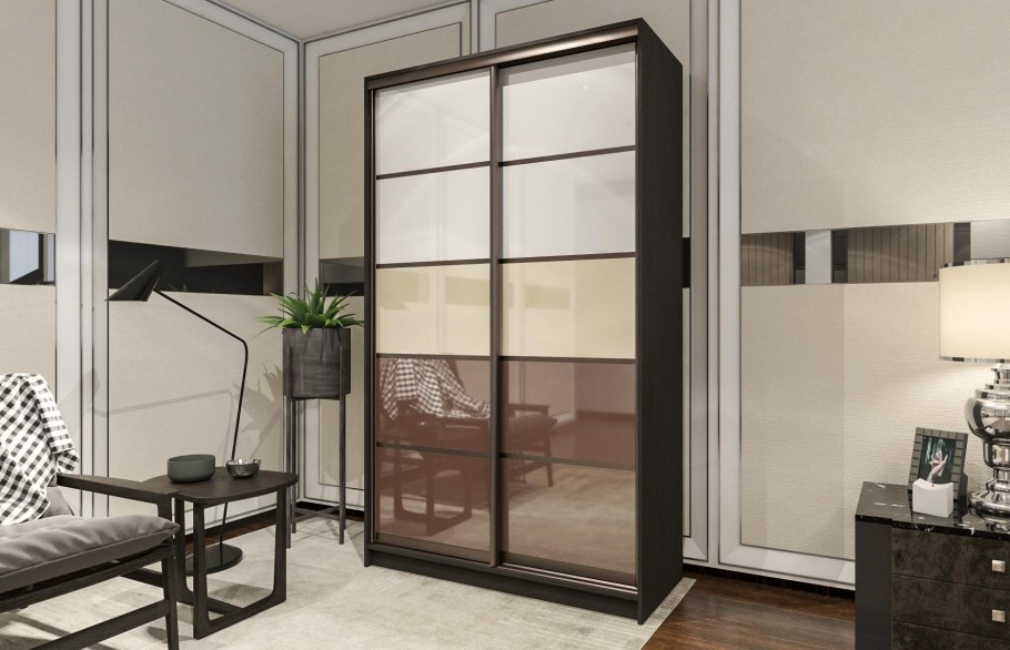 Шкаф-купе двухдверный Манхеттен