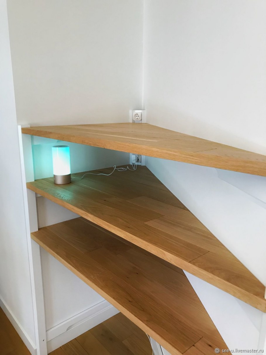 Треугольные угловые полки