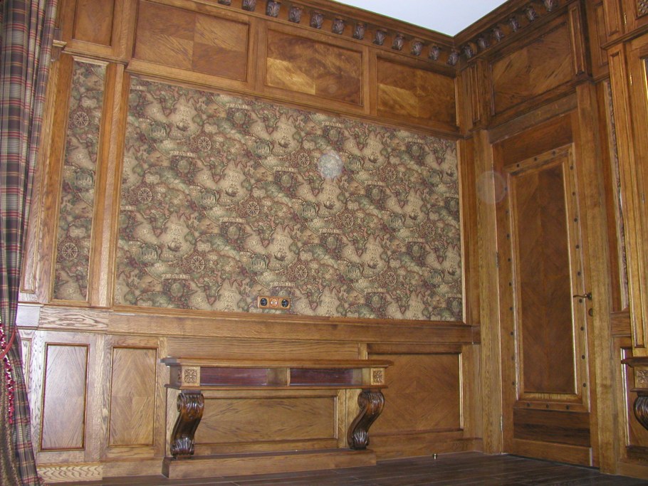 Старинные стенные панели