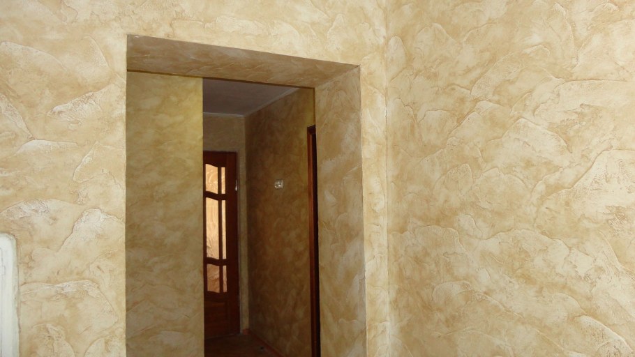 Венецианская декоративная штукатурка в квартире