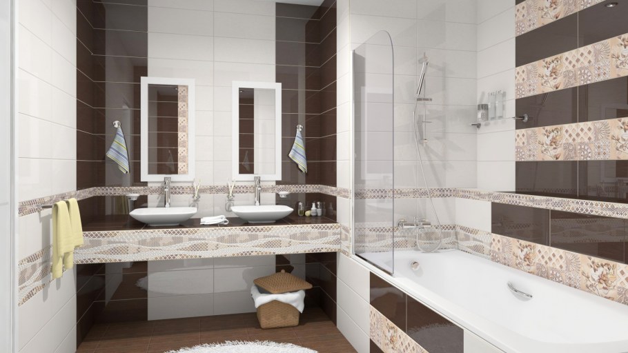 Плитка для ванной Azori Harmonia