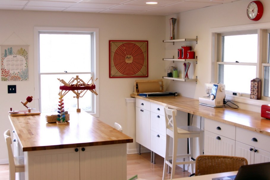 Швейная мастерская в стиле Прованс