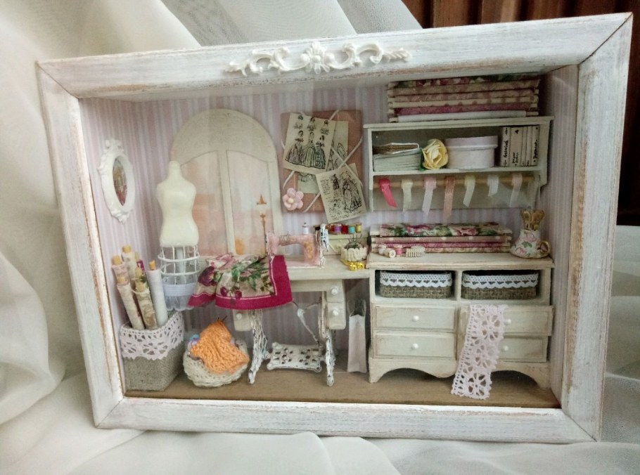 Рабочее место рукодельницы