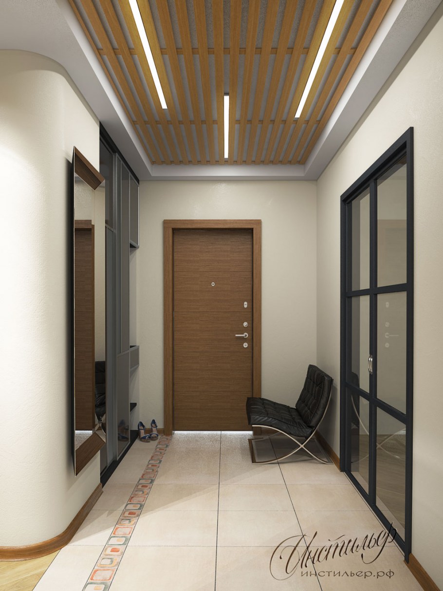 Конструктивизм в интерьере прихожая