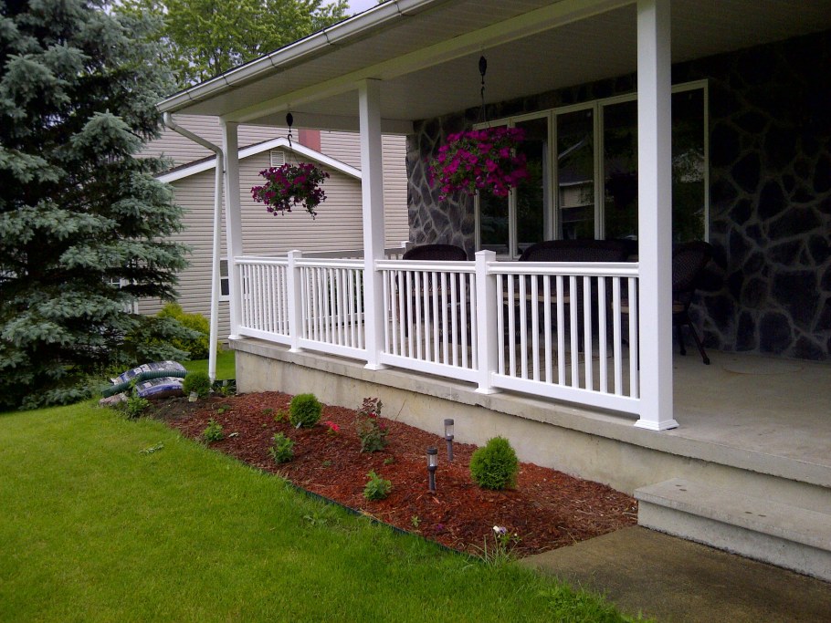 Веранда из дерева