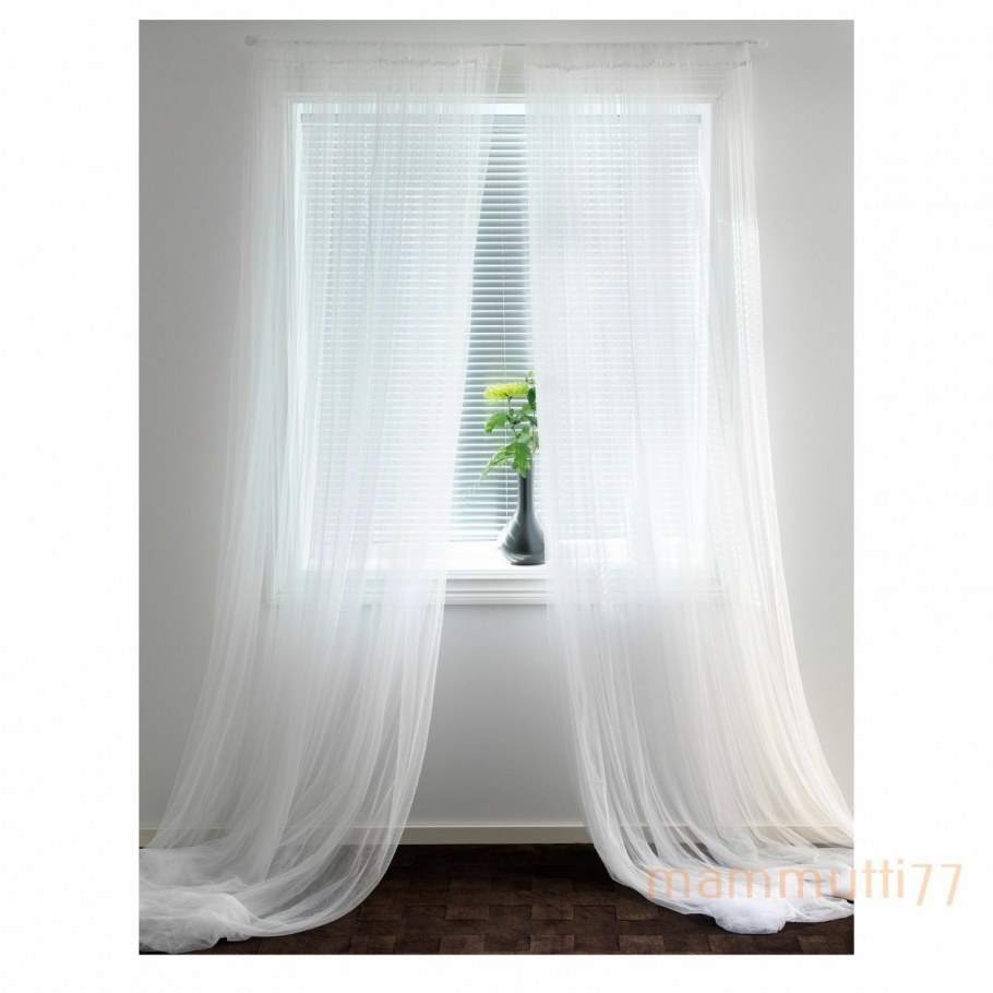 Lill Лилль гардины, 2 шт., белый280x300 см