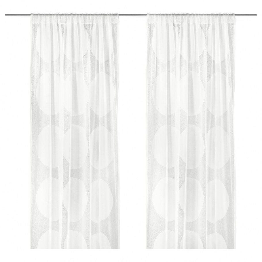 Ninni Trad нинни Трод гардины 2 шт белый 145x300 см