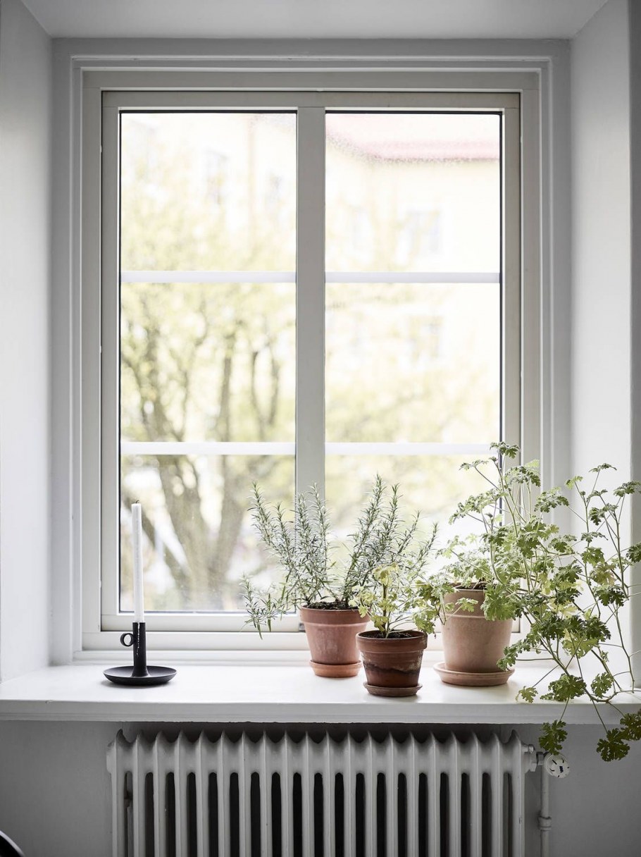 Широкий подоконник