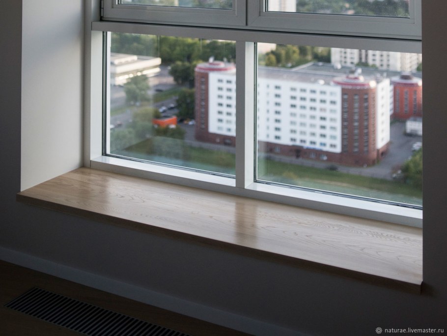 Окна под дерево в интерьере