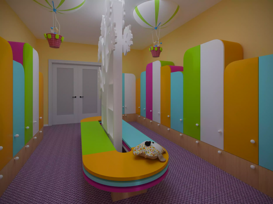 Обустроить группу в детском саду