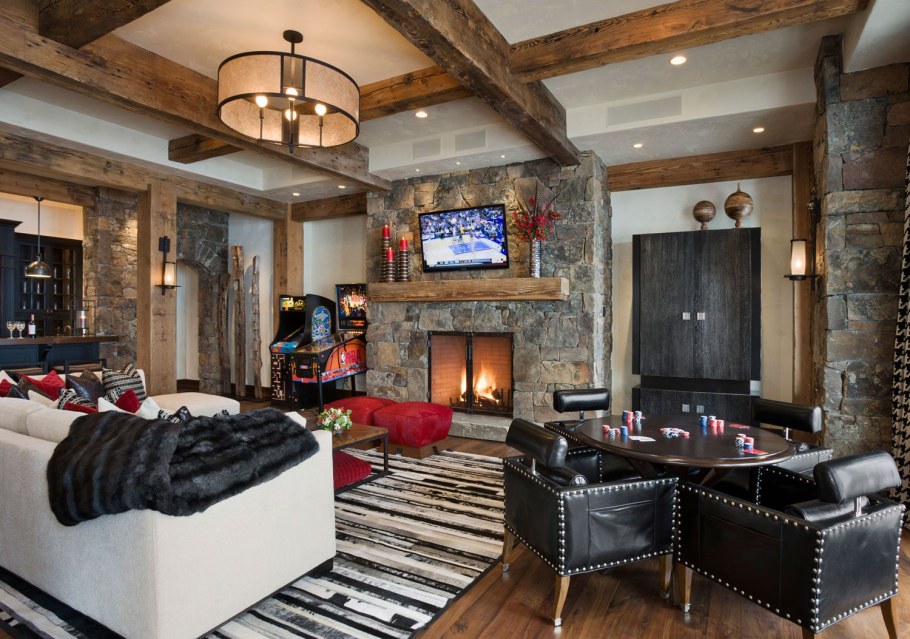 Ультрасовременное Шале интерьер