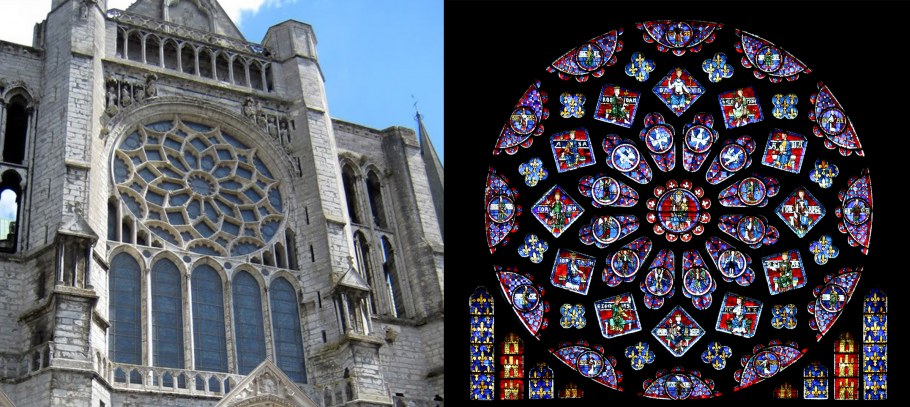 Собор Шартрский роза