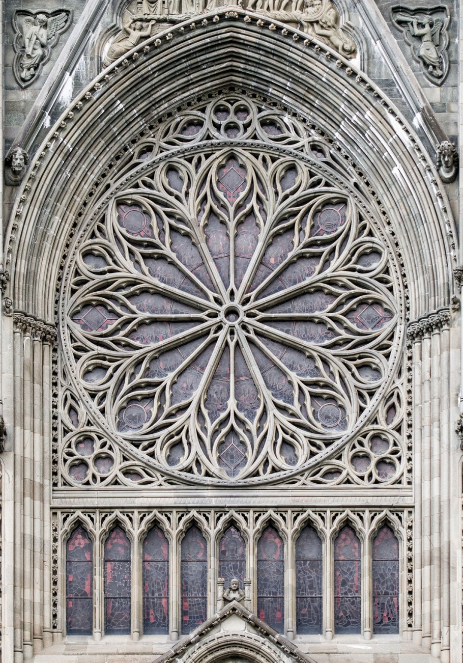 Роза готического собора