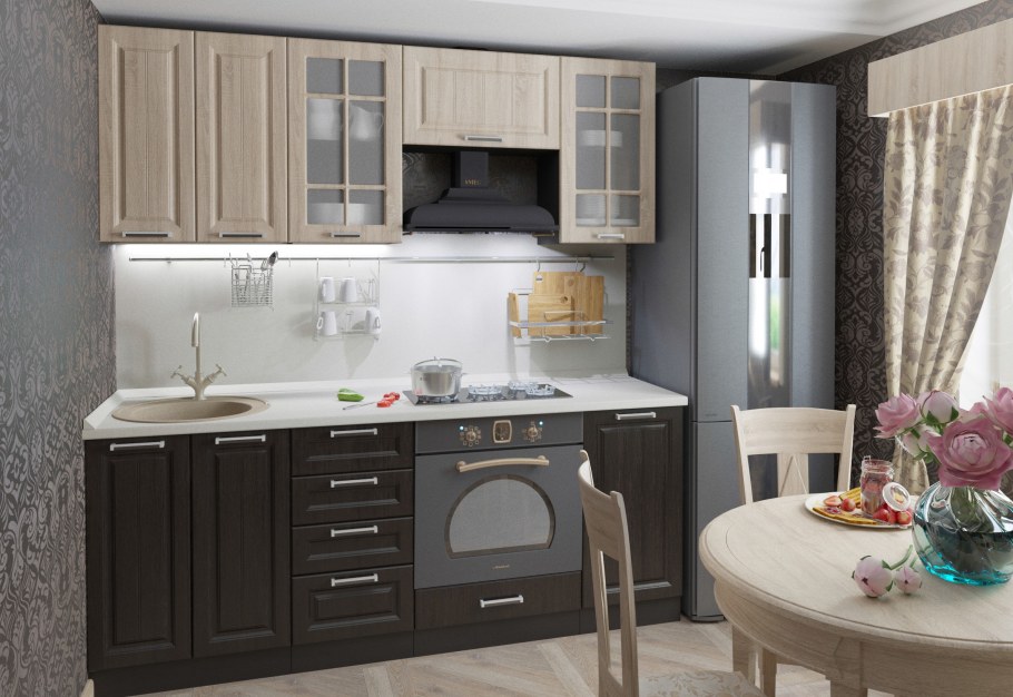 Кухня Люкс гобелен шампань