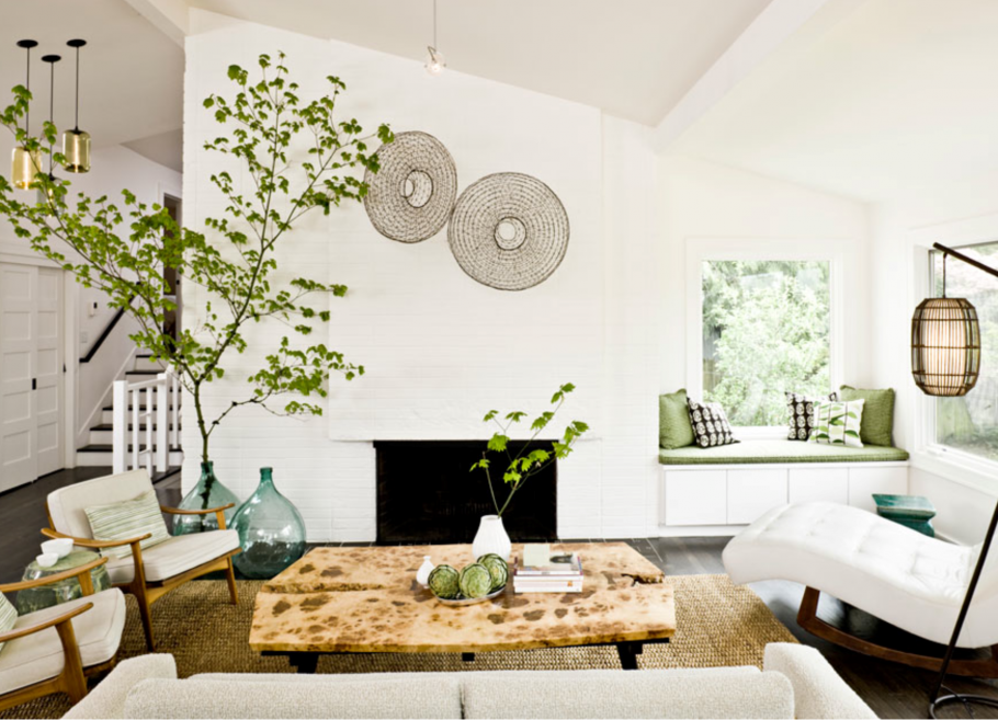 Экостиль в интерьере декор