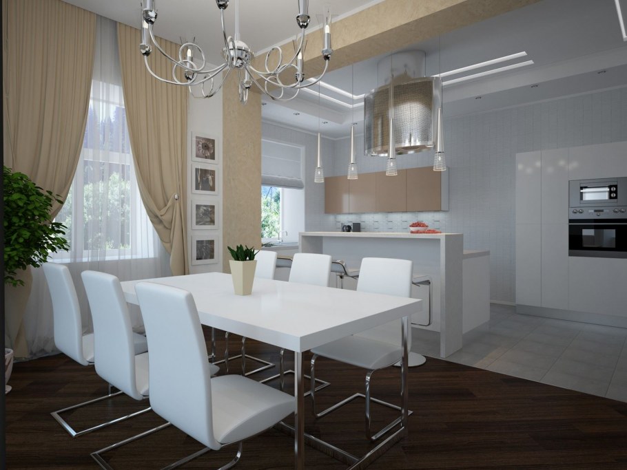 Кухня-гостиная 16м икеа