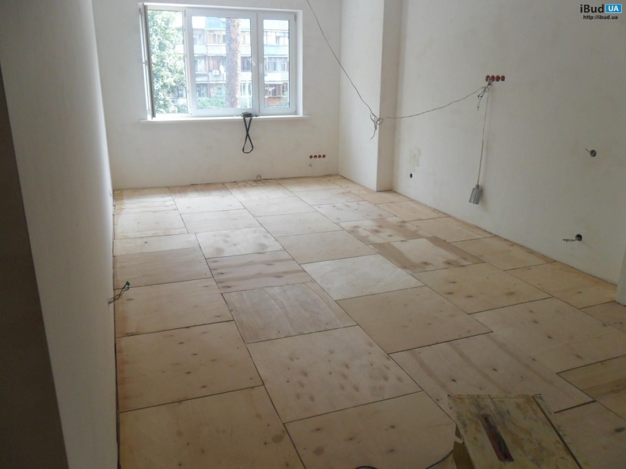 Черновой пол в квартире