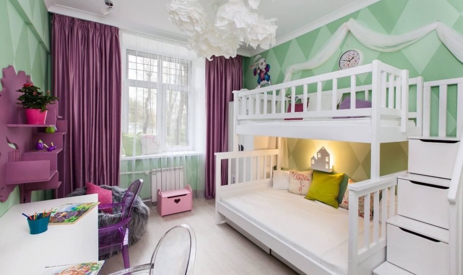 Красивый интерьер детской