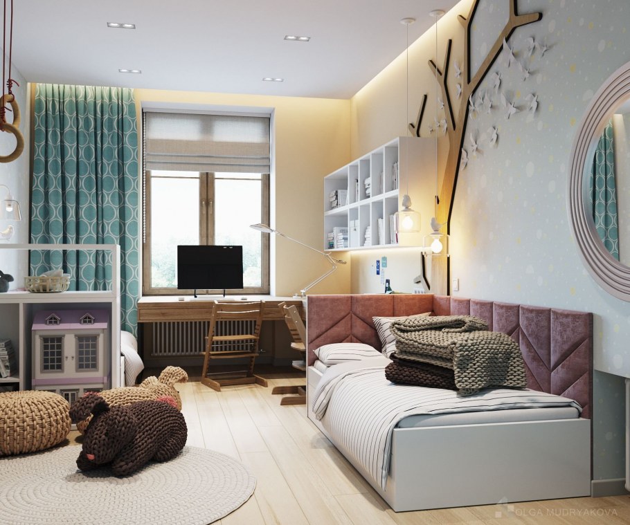 Детская интерьер современный