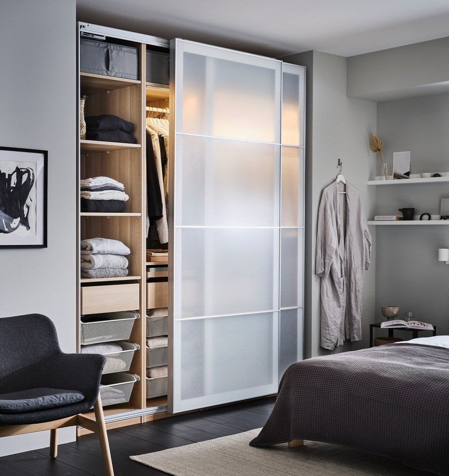 Pax ikea гардеробная