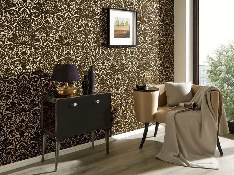 Спальня в золоте