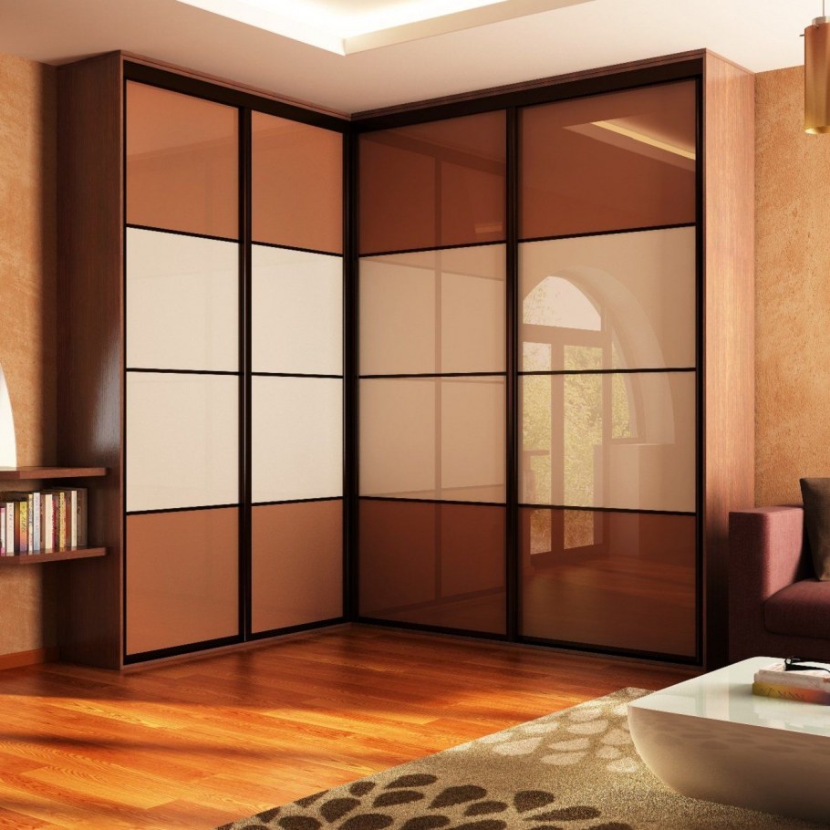 Большой шкаф купе в прихожую