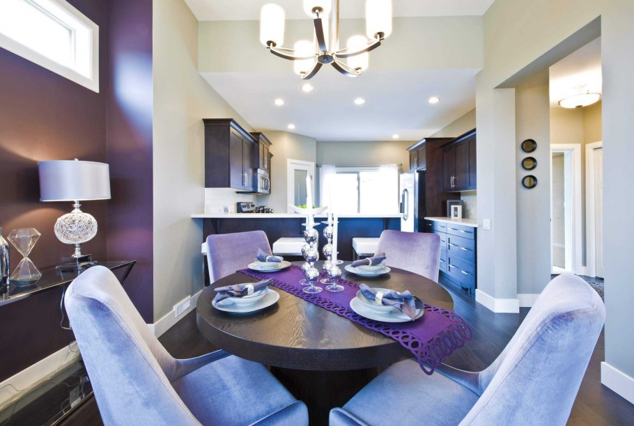 Сочетание цветов в кухне гостиной