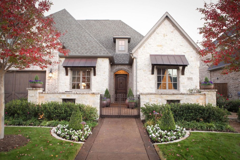 Ландшафт дома в английском стиле