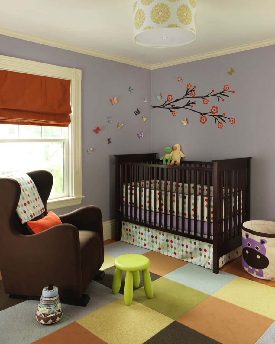 Цвет стен в детской