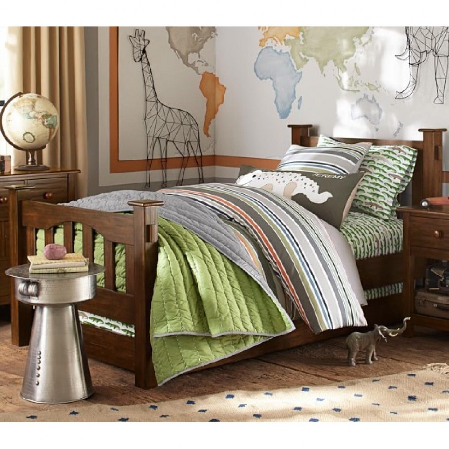 Интерьер детской комнаты в стиле путешествий