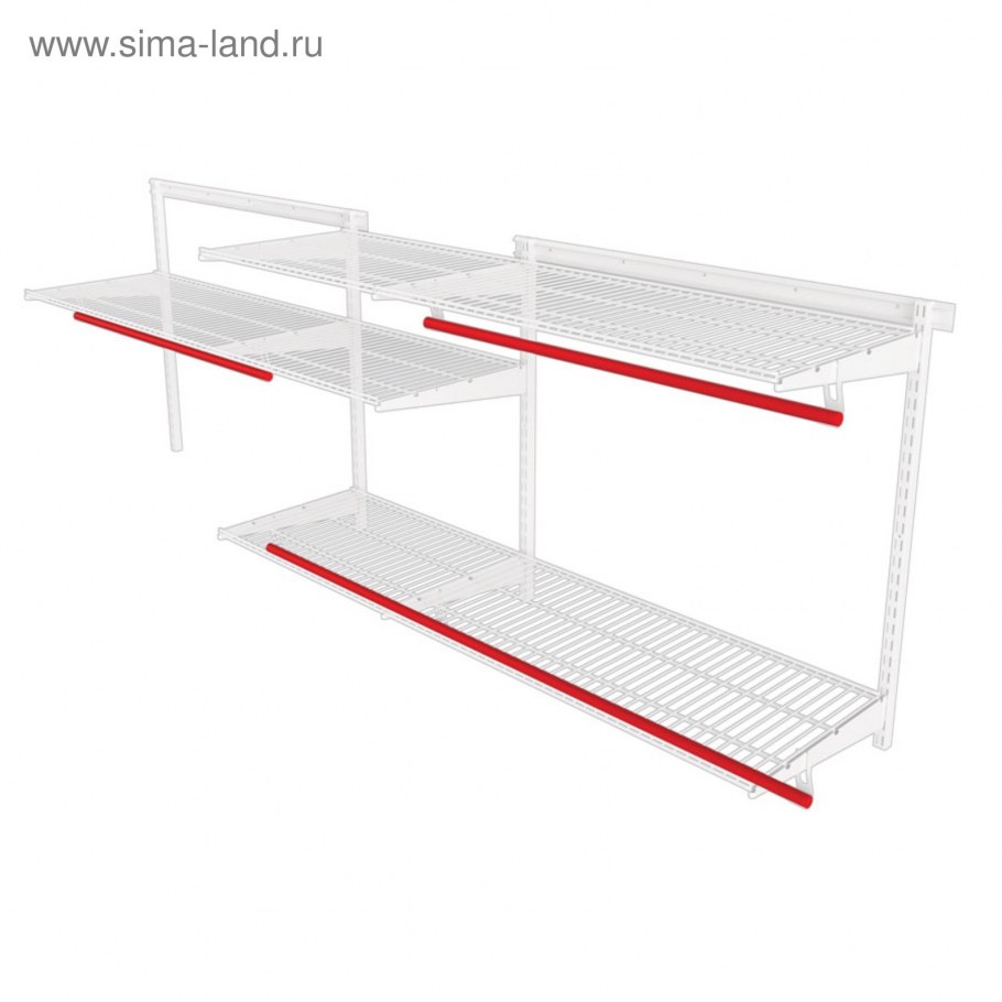 Стеллажи для гардеробной комнаты